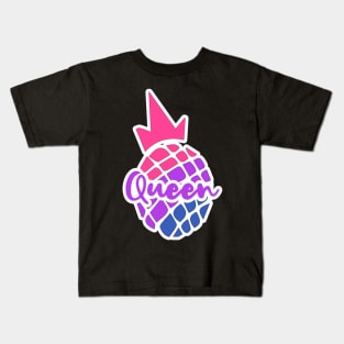 Pride'n'apple Bisexual Queen! Kids T-Shirt